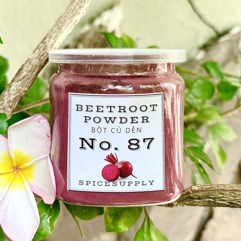 Hot sale beetroot powder - bột củ dền đỏ tạo màu thực phẩm tự nhiên nguyên chất hũ 120ml