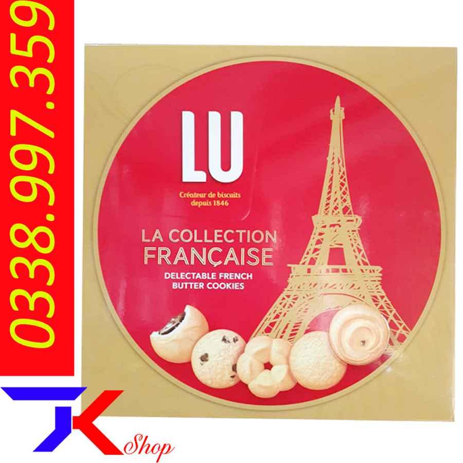 Bánh cookies bơ pháp lu khinh đô hộp thiếc 708 g