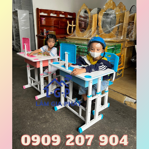 BÀN HỌC SINH LẮP RÁP MẪU MỚI CHO BÉ MẪU GIÁO