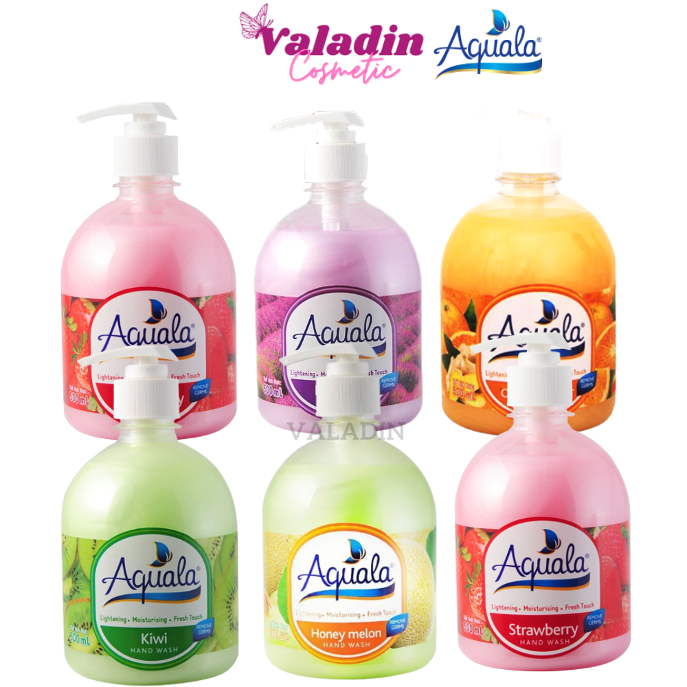Xà bông rửa tay aquala hand wash 500ml nước rửa tay sữa rửa tay -valadin