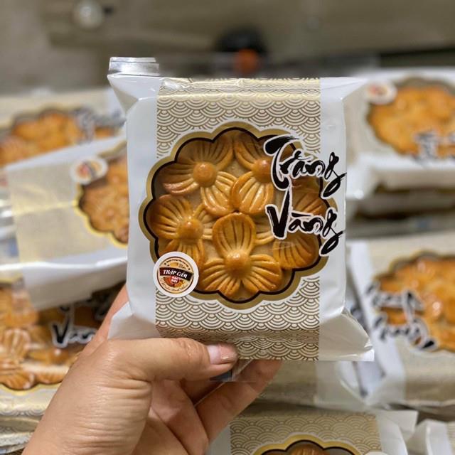Hot sales cheap 100 bộ khay túi đựng bánh trung thu 200g