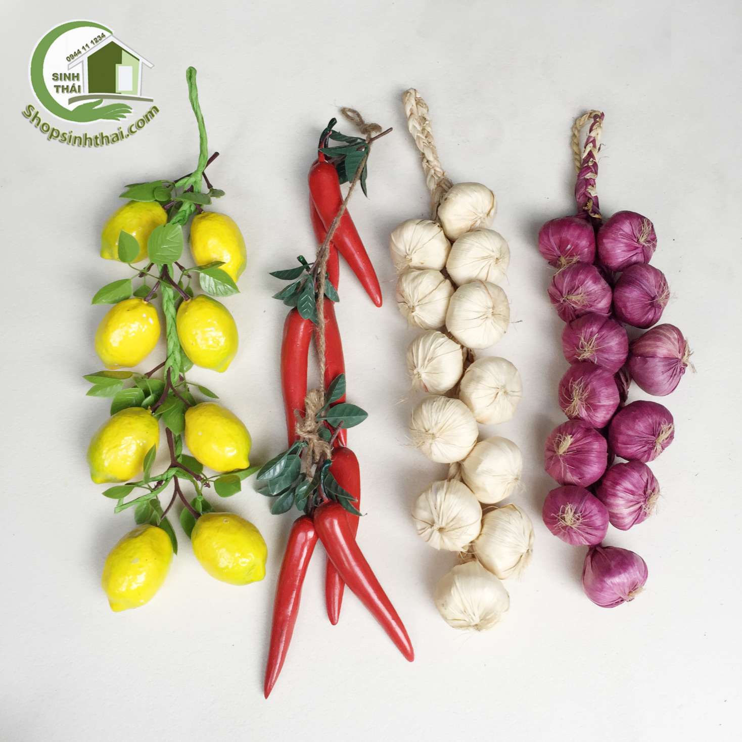 [HCM]Dây trái cây củ quả giả cao cấp - giá này cho 1 dây vui lòng chọn dây dưới đây