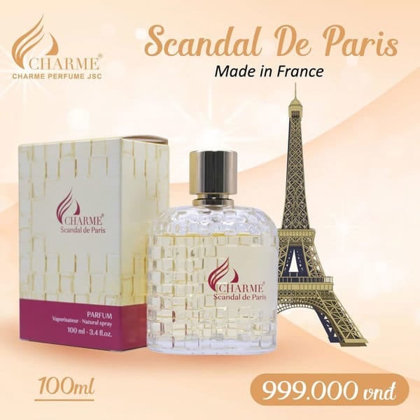 Nước Hoa Nữ Charme_Scandal_de_Paris Dung Tích 100ml