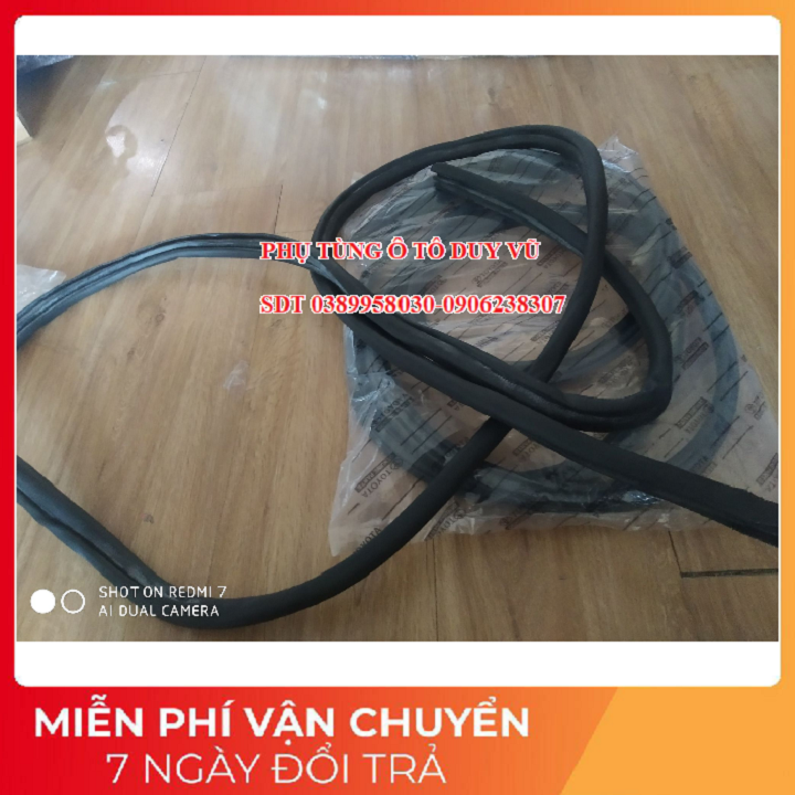 Gioăng khung cửa vios đời 2005-2017 giá bán 1 cái