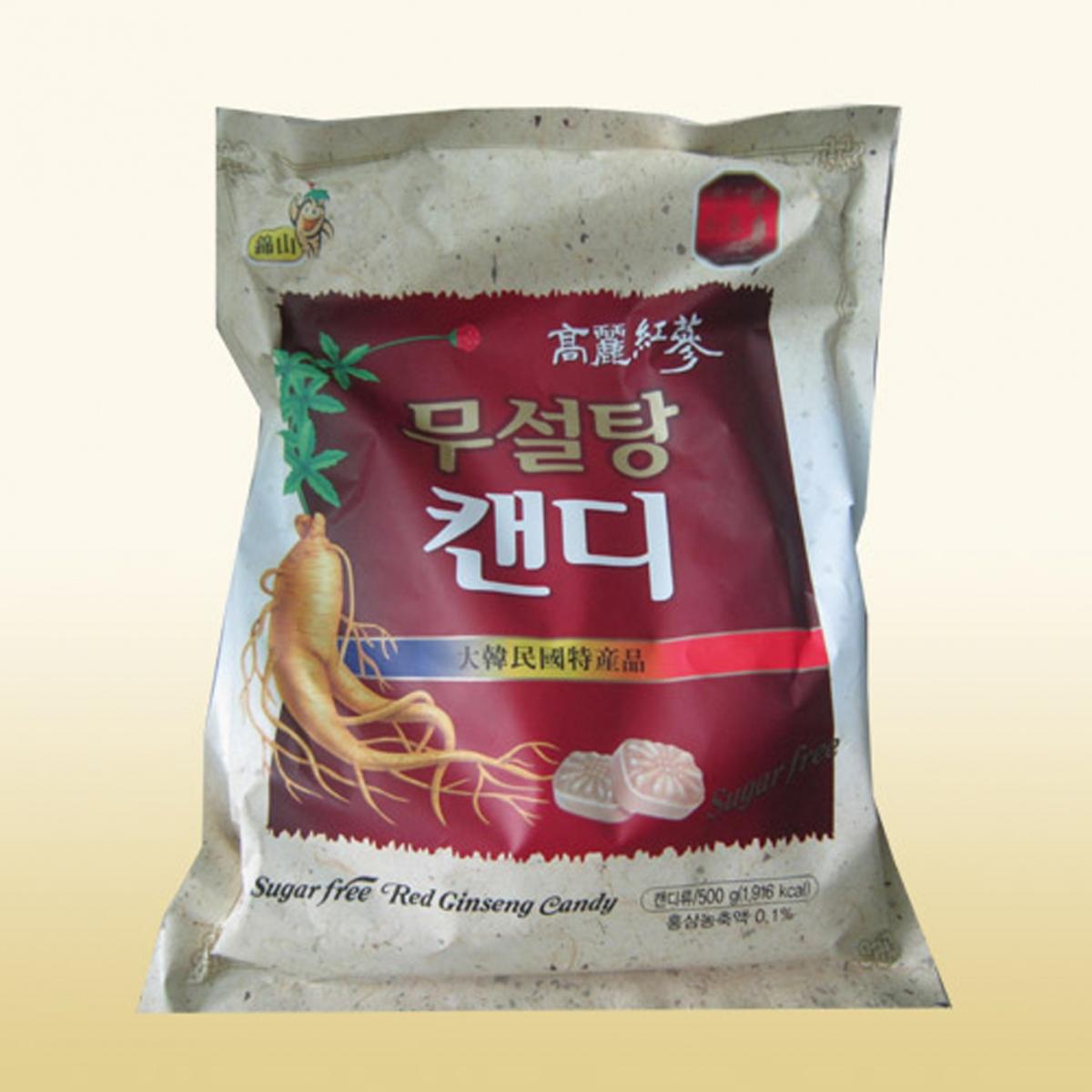 [HCM]Kẹo Sâm Không Đường Hàn Quốc túi 500g