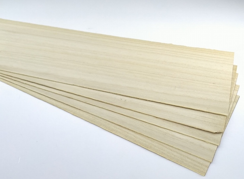[10x33cm] Combo 3 tấm gỗ mô hình gỗ Hông Paulownia (thay thế Balsa) 1mm1.5mm 2mm 3mm 4mm 5mm 6mm 8mm 10mm 12mm - Luân Air Models