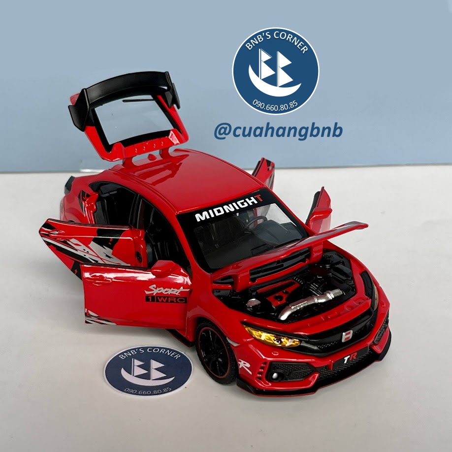 [BNB's Corner] Xe mô hình 1:32 Honda Civic Type R hãng Double Horses - Full box