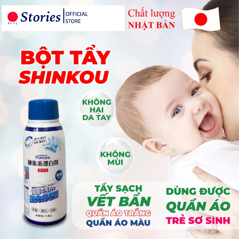 Bột thuốc tẩy quần áo Oxygen Mitsuei 500g