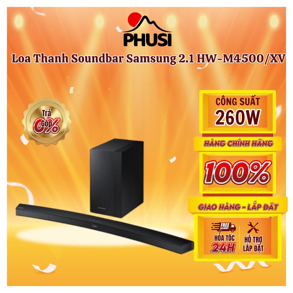 Loa cong 2.1ch samsung hw-m4500/xv - đen
