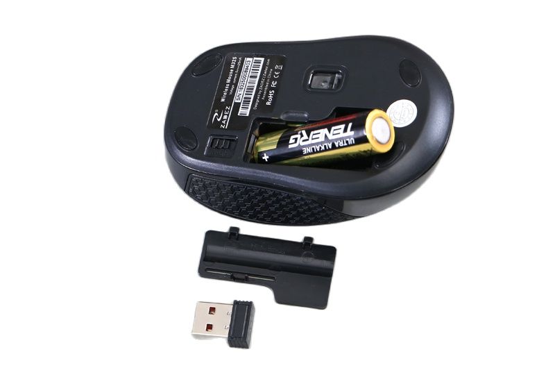 [HCM] M325 (kèm pin AA) Chuột không dây ZADEZ đen- bắt mắt DPI 1000-1600 thích hợp cho WIN  Mac OS