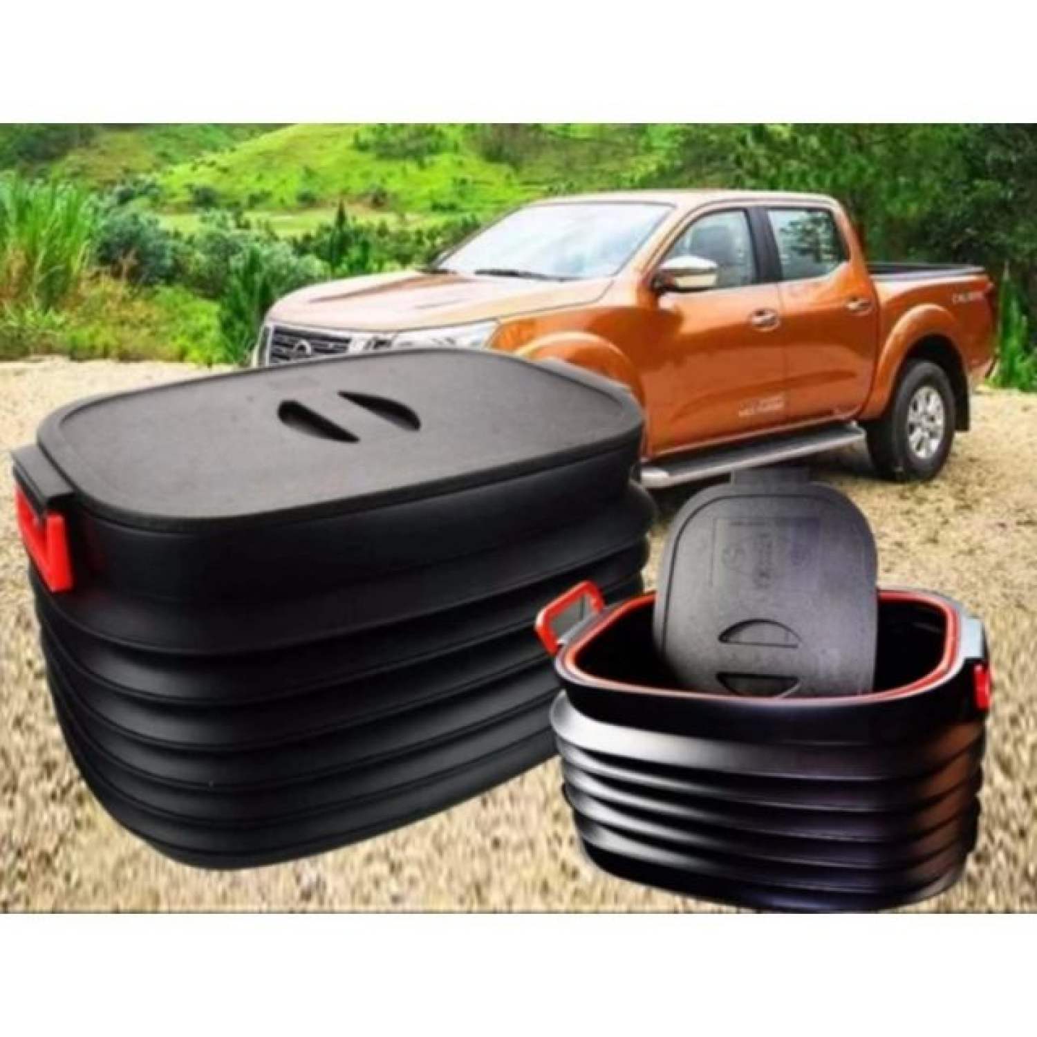 Thùng đựng đồ co dãn trong xe ô tô 40l