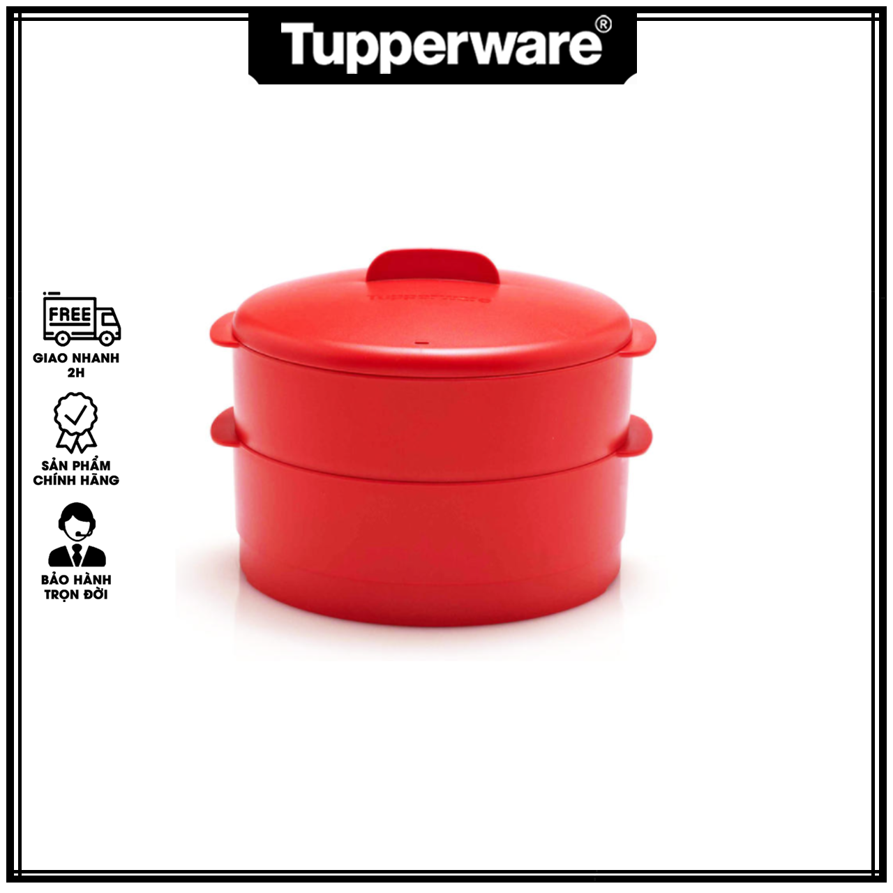 Xửng hấp 2 Tầng Steam It - Tupperware