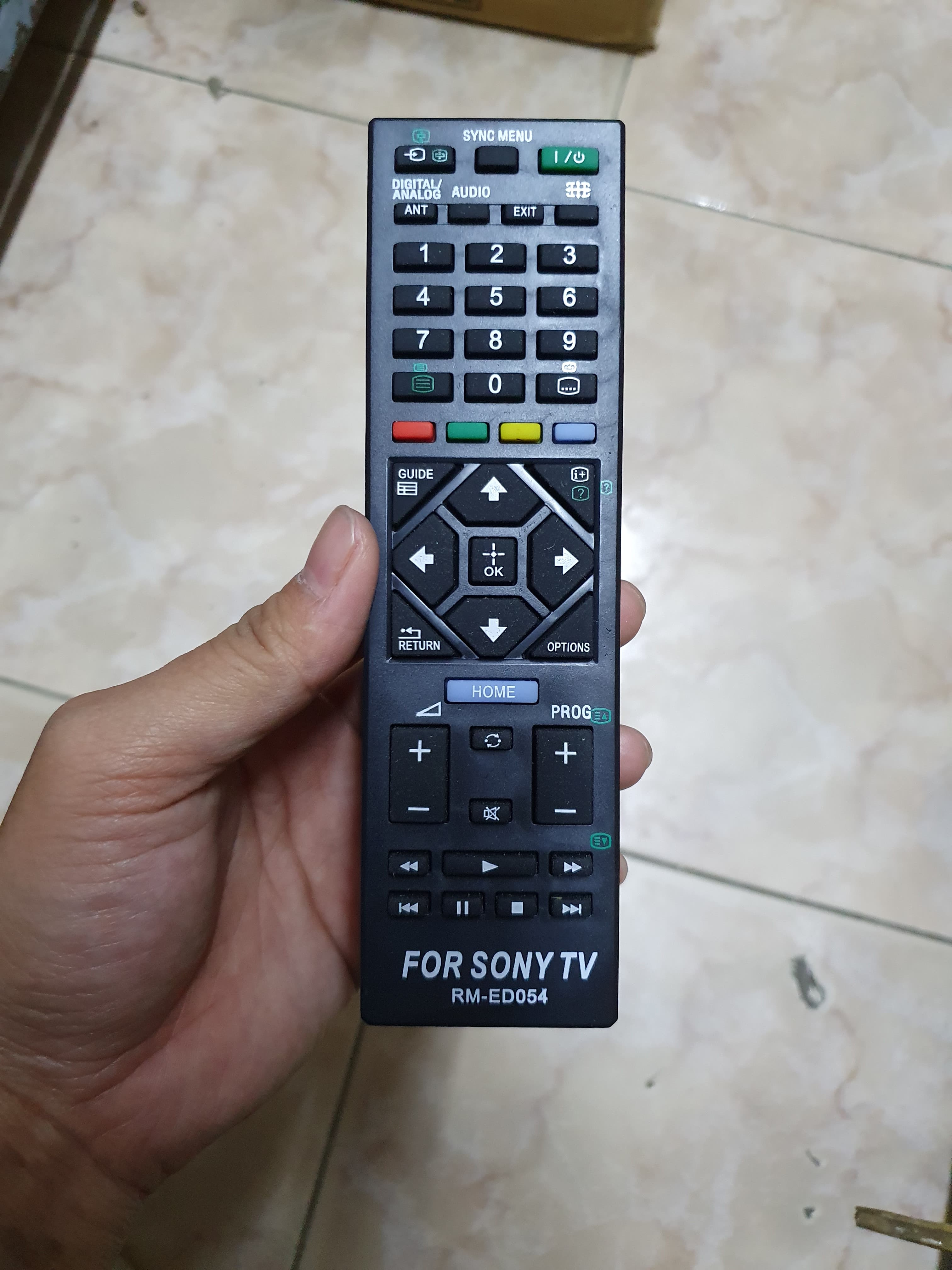 Remote ti vi sony smart 054