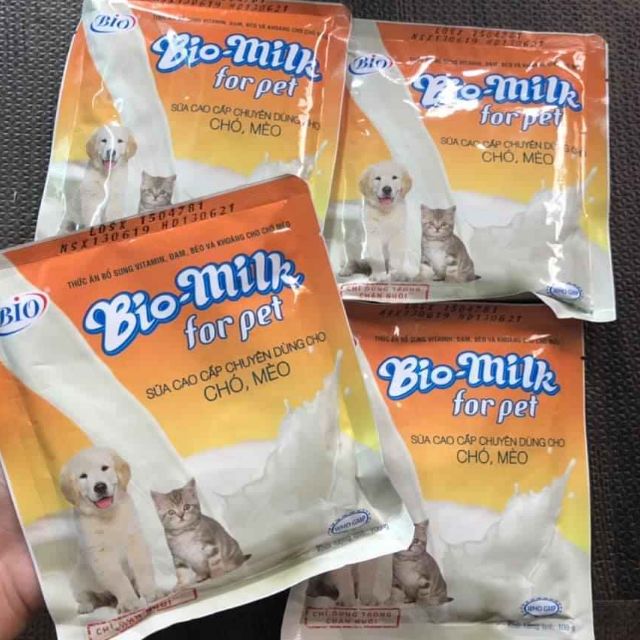 Sữa Bio cho chó mèo nhỏ 100gr,