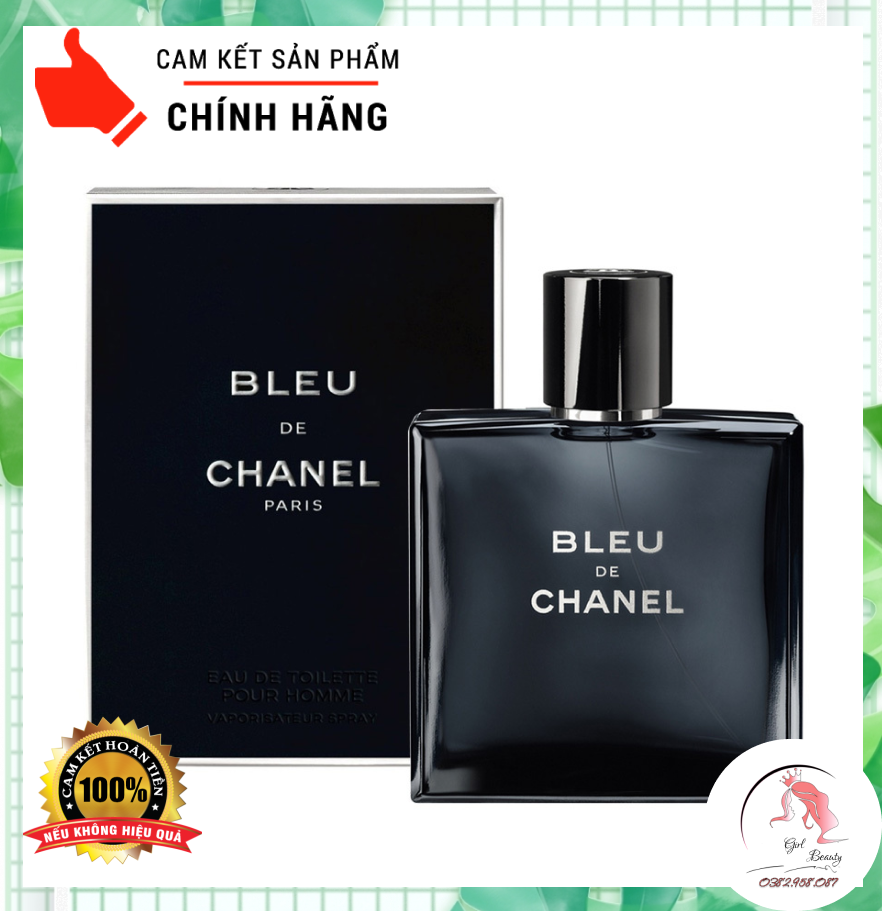 Nước Hoa Nam Chanel Bleu EDP - EDT 50ml- 100ml Hàng chính hãng có bill