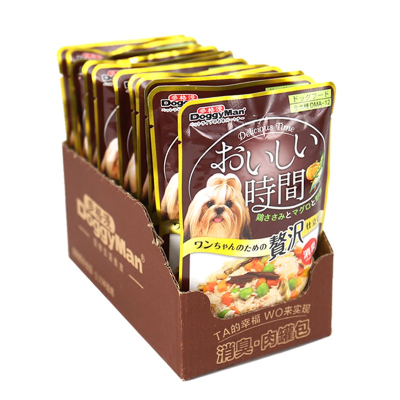 [HCM][HSD2025] SỐT THỊT PATE DOGGYMAN LOW FAT 70G CHO CHÓ