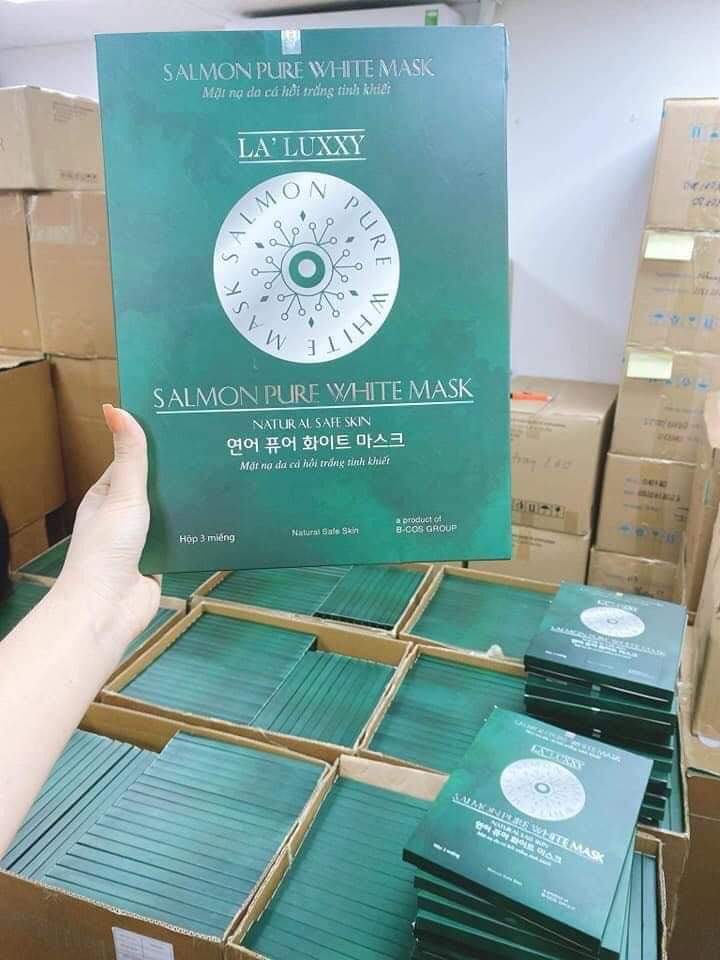 (CHÍNH HÃNG) Hộp 3 Mặt nạ da cá hồi- Dr.lacir