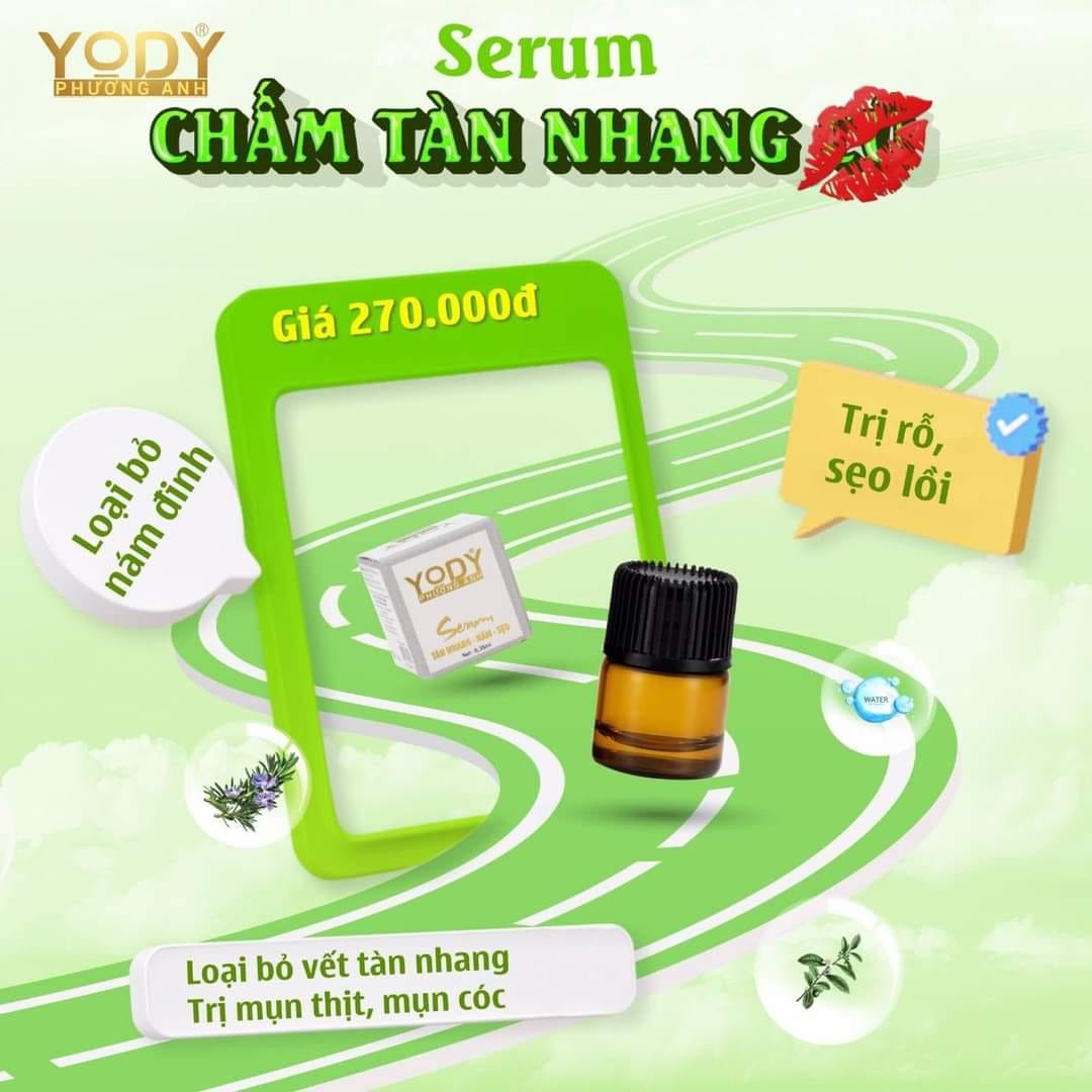 [TẶNG QUÀ] Serum Chấm Tàn Nhang, Mụn, Nám, Rỗ, Yody White Phương Anh Chính Hãng