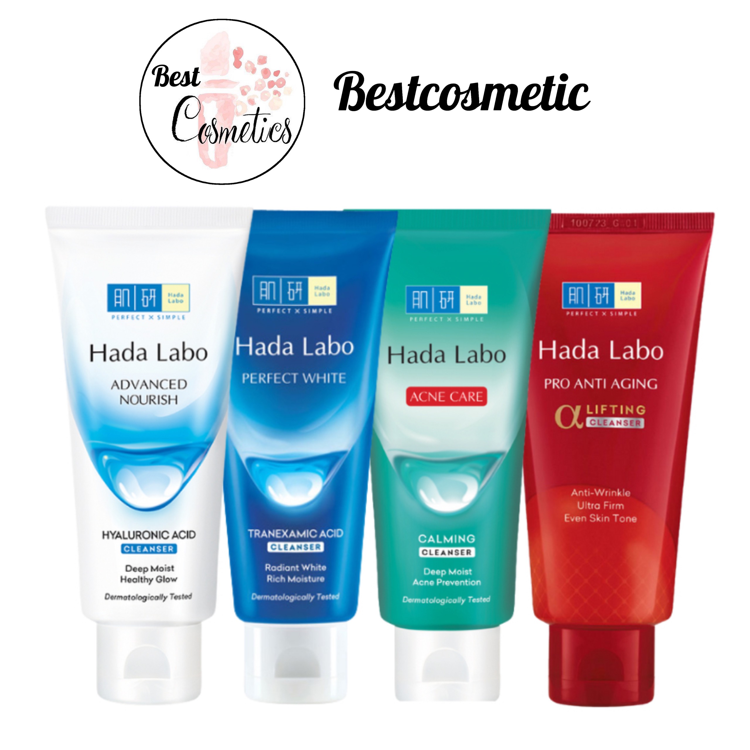 Kem rửa mặt hada labo đủ mẫu 80g