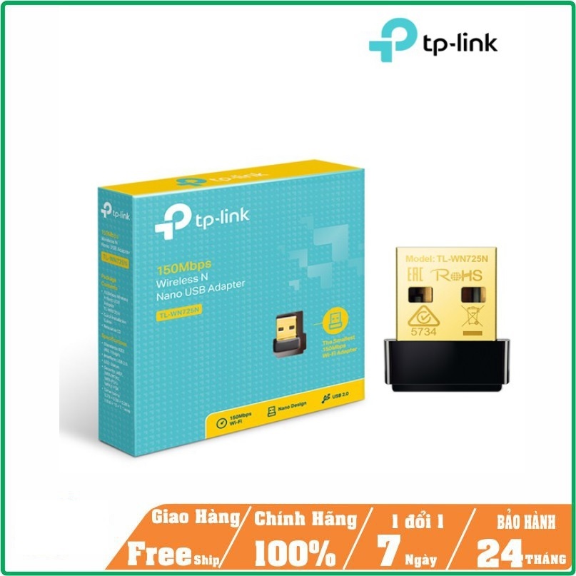 Thiết bị thu tín hiệu Wifi TP-Link 725N
