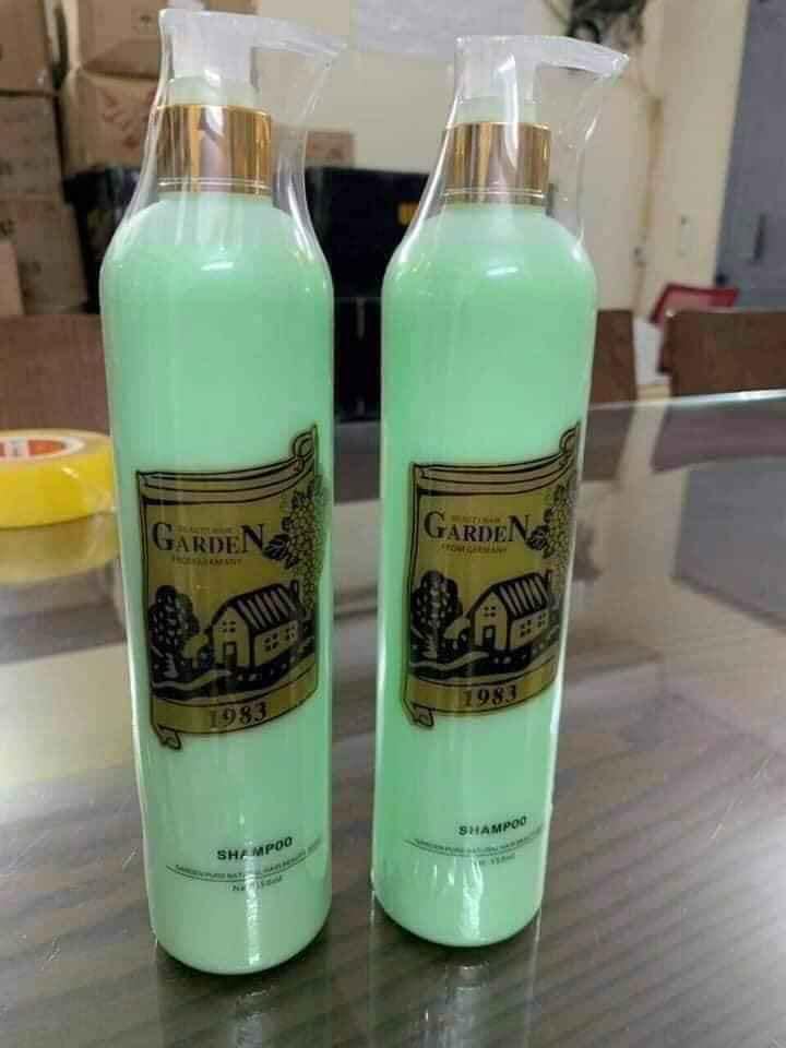Combo cặp dầu gội Garden 550ml