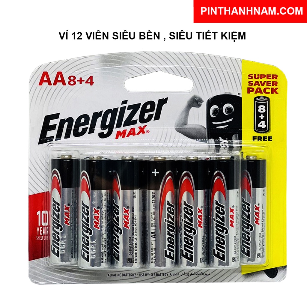 Pin aa energizer 1,5v siêu rẻ - hàng chính hãng