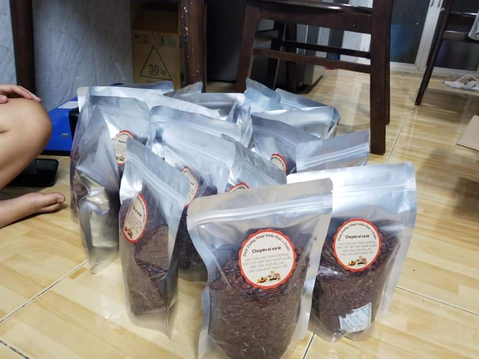 [FREESHIP MAX] combo 1kg hạt dưa hùng ký , không tẩm màu, không dính tay khi ăn [hangdaklak]