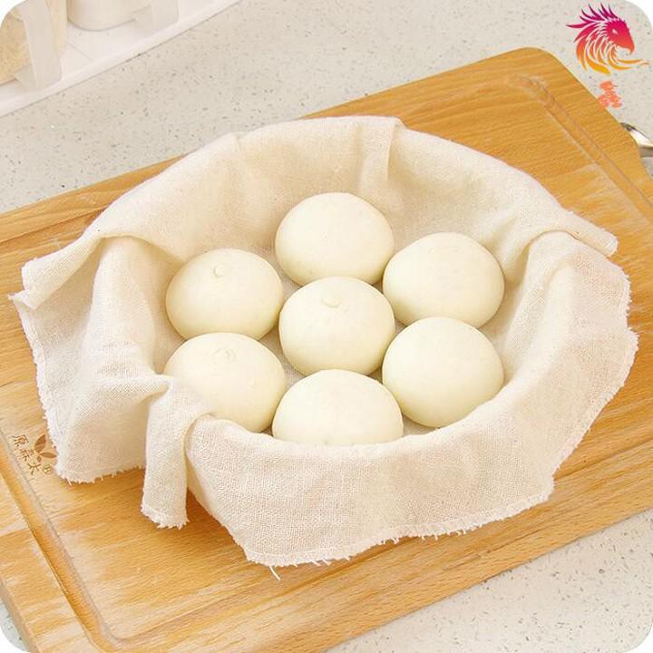 Khăn Lót Hấp Bánh Bao, Màn Thầu, Dimsum