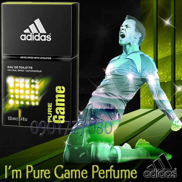 Nước hoa Adidas Pure Game for Men 100ml - Spain