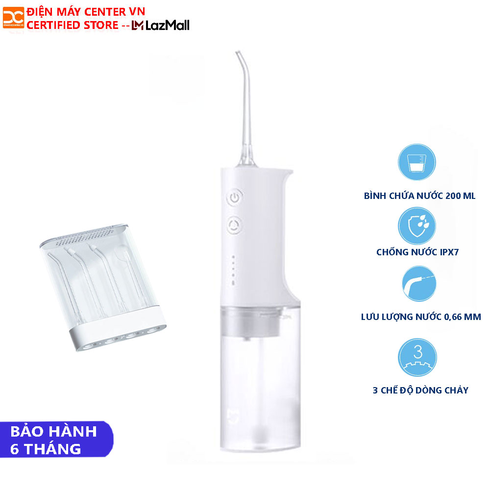  Tăm Nước Vệ Sinh Răng Miệng Mijia MEO701 - Tăm nước Mijia gen 2 MEO705 - Tăm nước Mijia F400 MEO704 - Bảo hành 3 tháng 