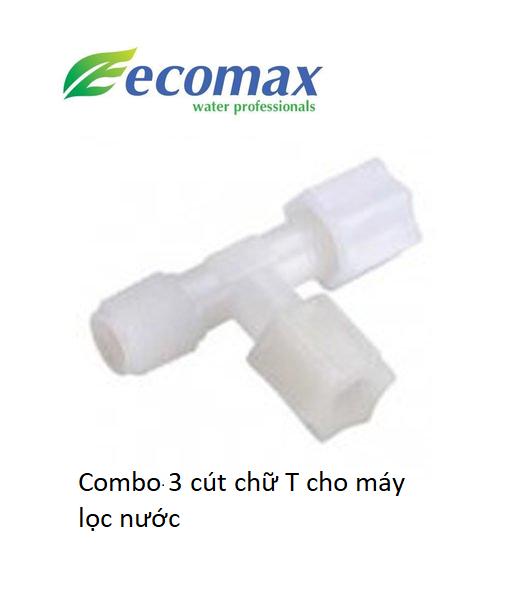 Cút chữ T máy lọc nước - Combo 3 cút chữ T  máy lọc nước