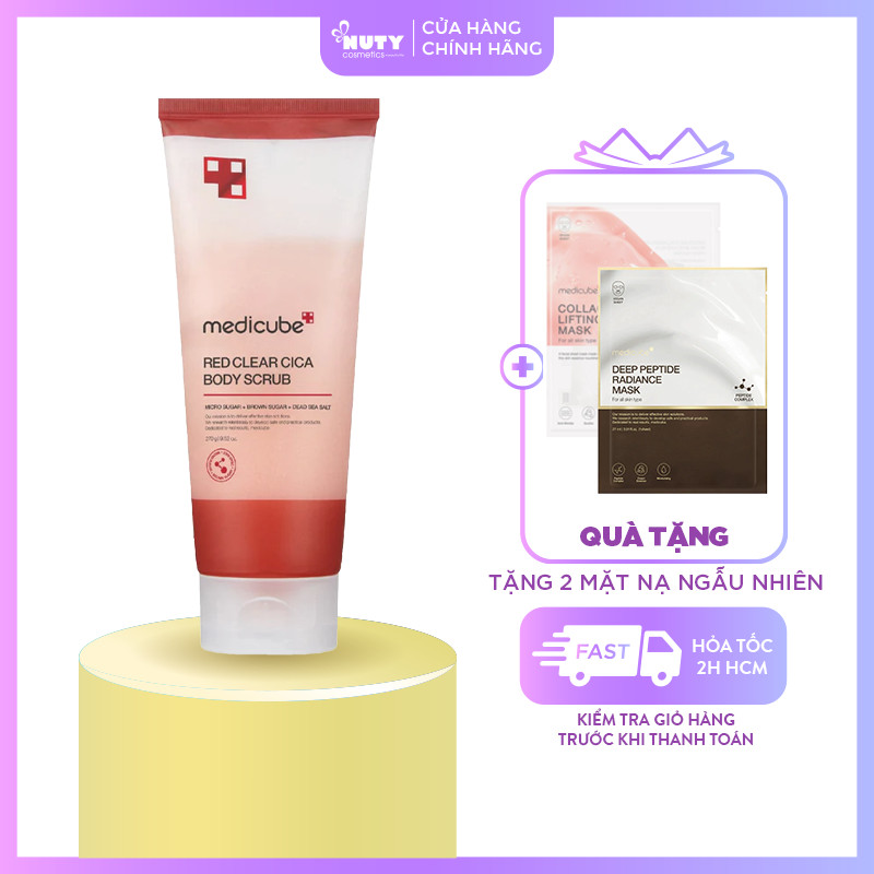 Tẩy Tế Bào Chết Toàn Thân Medicube Red Clear Cica Body Scrub