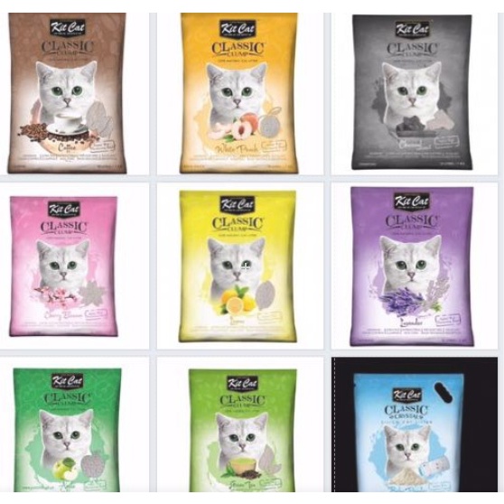 Cát vệ sinh cho mèo kitcat
