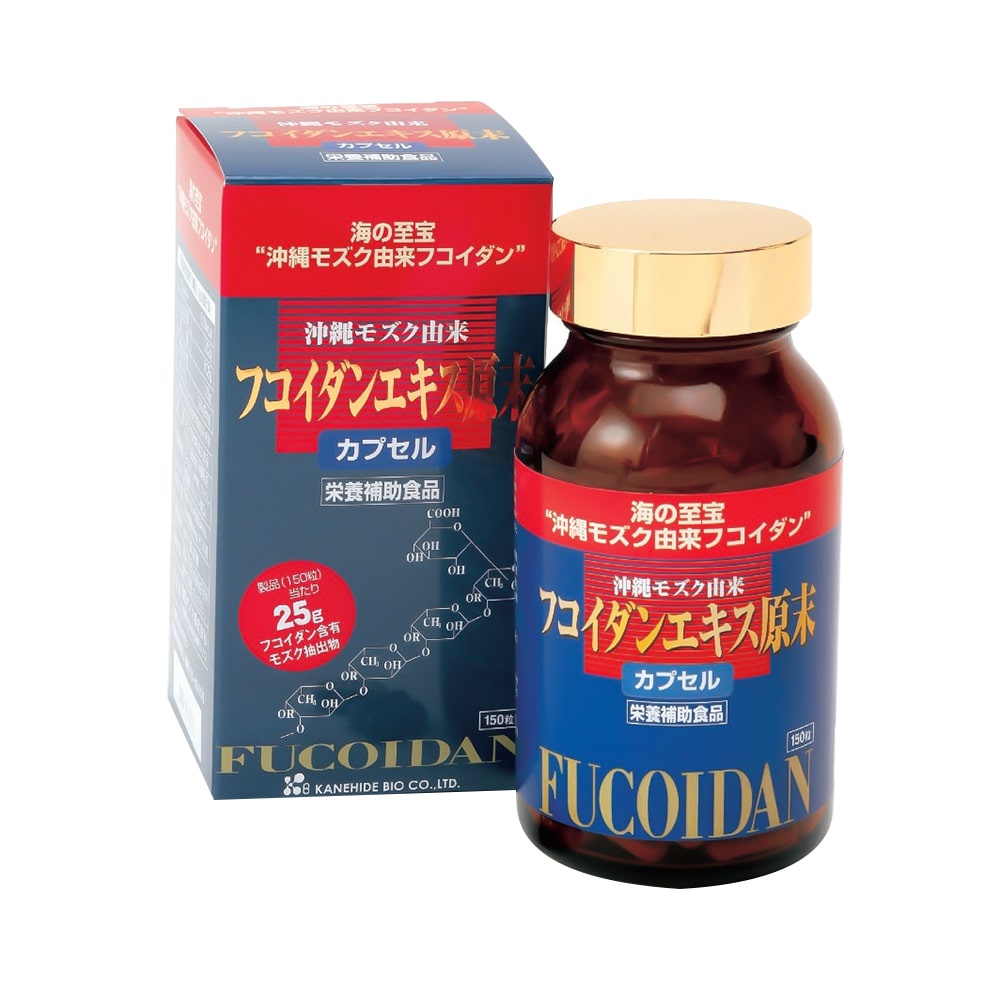 Viên uống Kanehide Bio Okinawa Fucoidan đỏ 150 viên