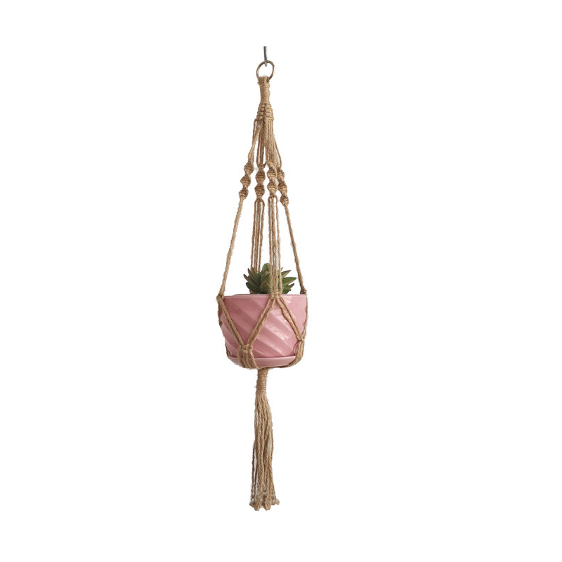 Dây macrame hỗ trợ chậu treo trồng cây - KTT45