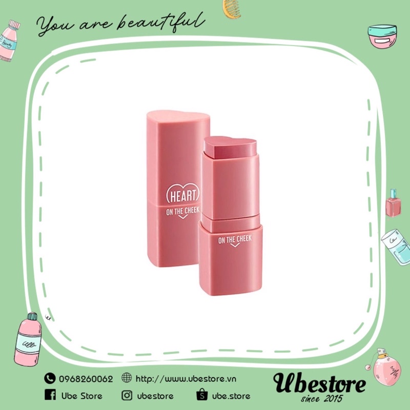 Má hồng a'pieu heart on the cheek#sale_off_70%