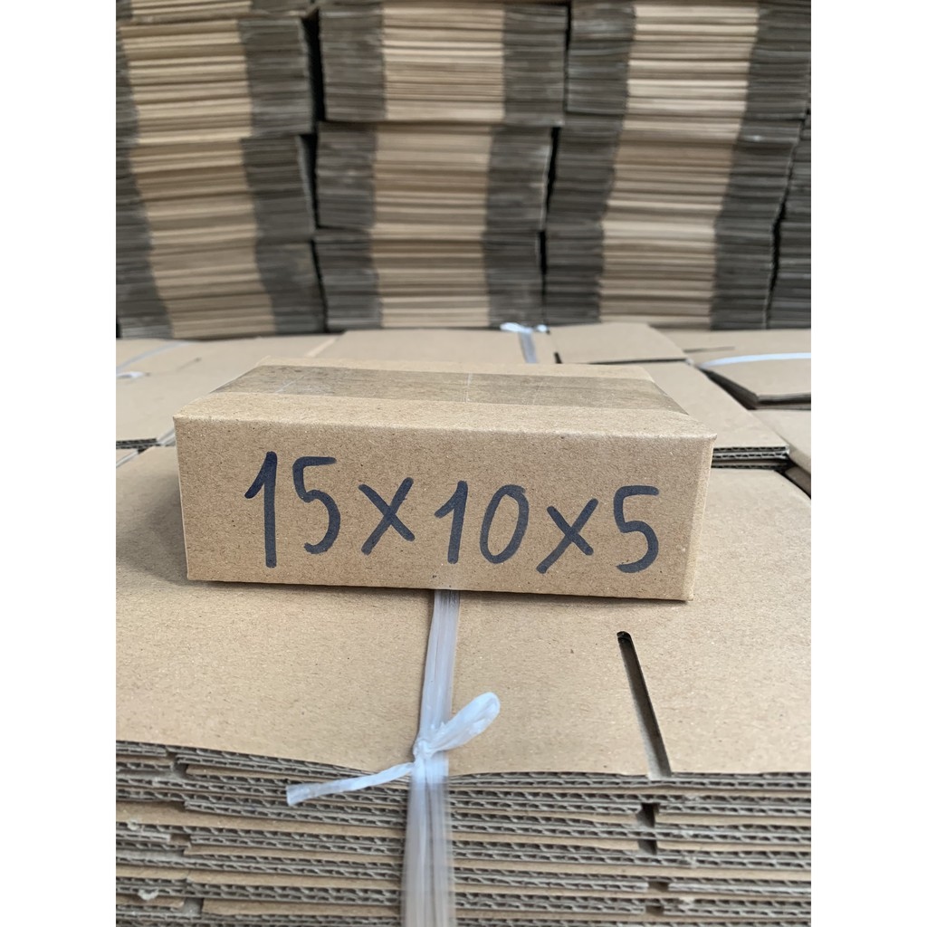【HOT SALE】 15x10x5 combo 50 hộp catton thùng catton đóng gói hàng