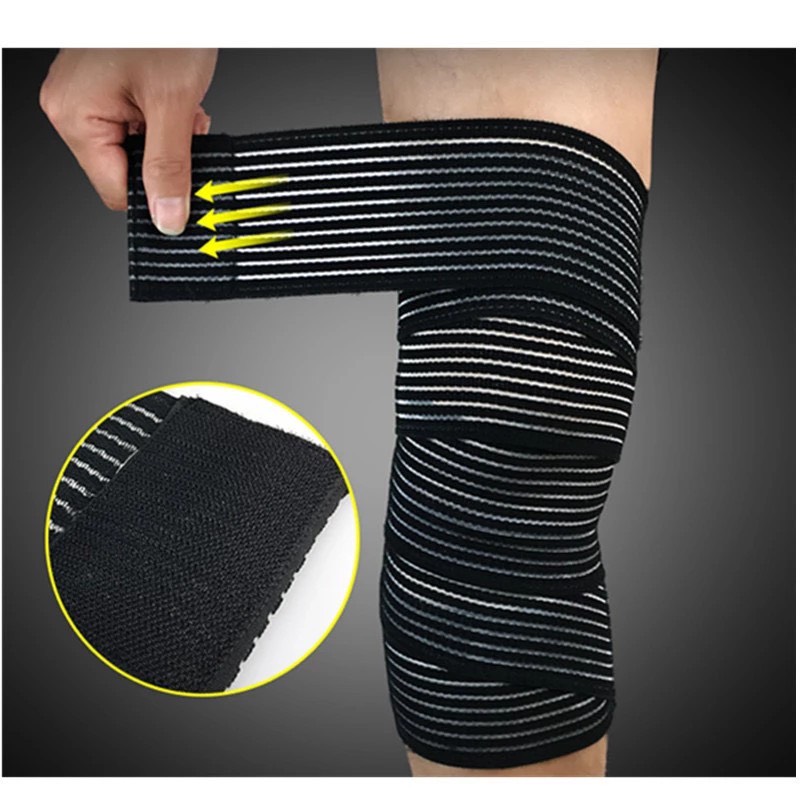 Băng Quấn Đầu Gối, Gót Chân, Khuỷu Tay Đa Năng - Bó Gối Đau Khớp Dễ Sử Dụng - Gót Nk2