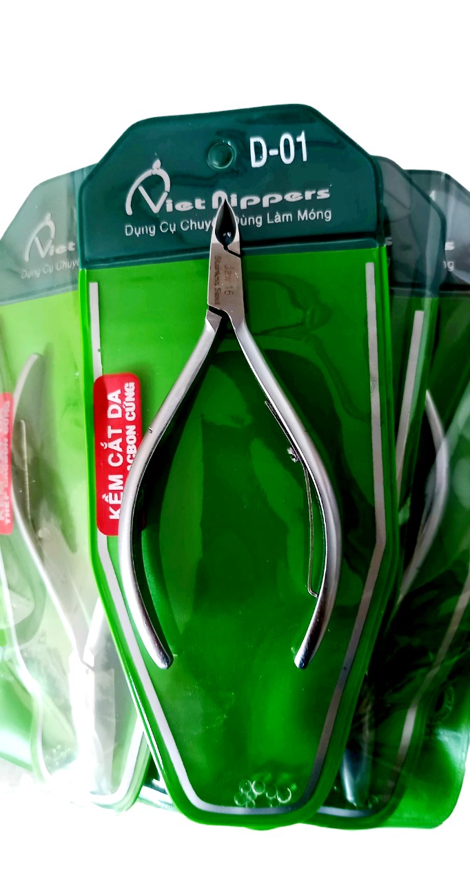 Kìm cắt da inox không gỉ d-01, d-03, d-06, d-07, d-09 - vietnippers