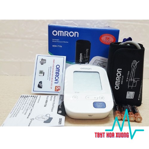 Máy đo huyết áp Máy đo huyết áp tự động bắp tay HEM-7156 Omron