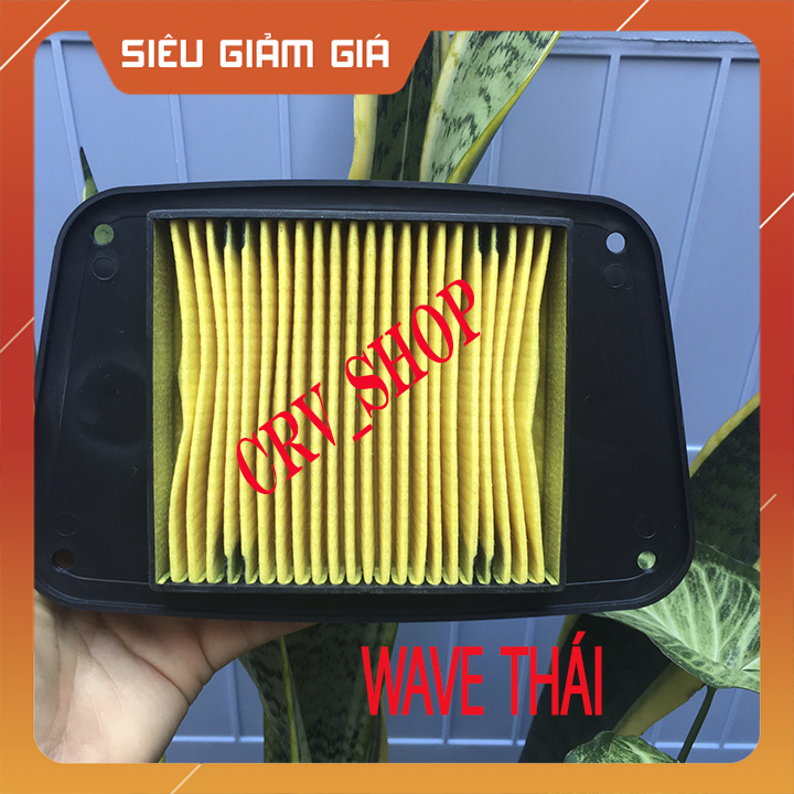 Lọc gió xe máy giúp cải thiện động cơ Wave Thái