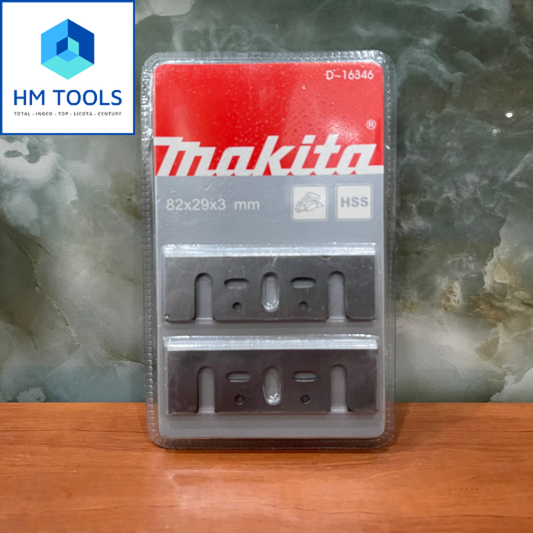 Bộ 2 lưỡi bào gỗ makita d-16346 - hàng chuyên dùng bào gỗ
