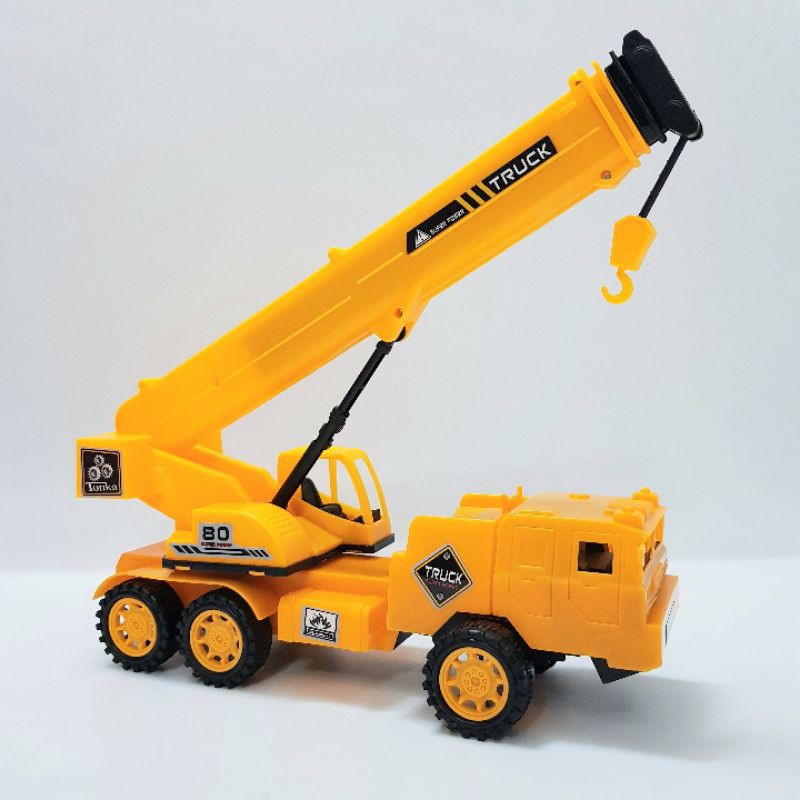 Đồ chơi xe cần cẩu chạy trớn dài 30cm