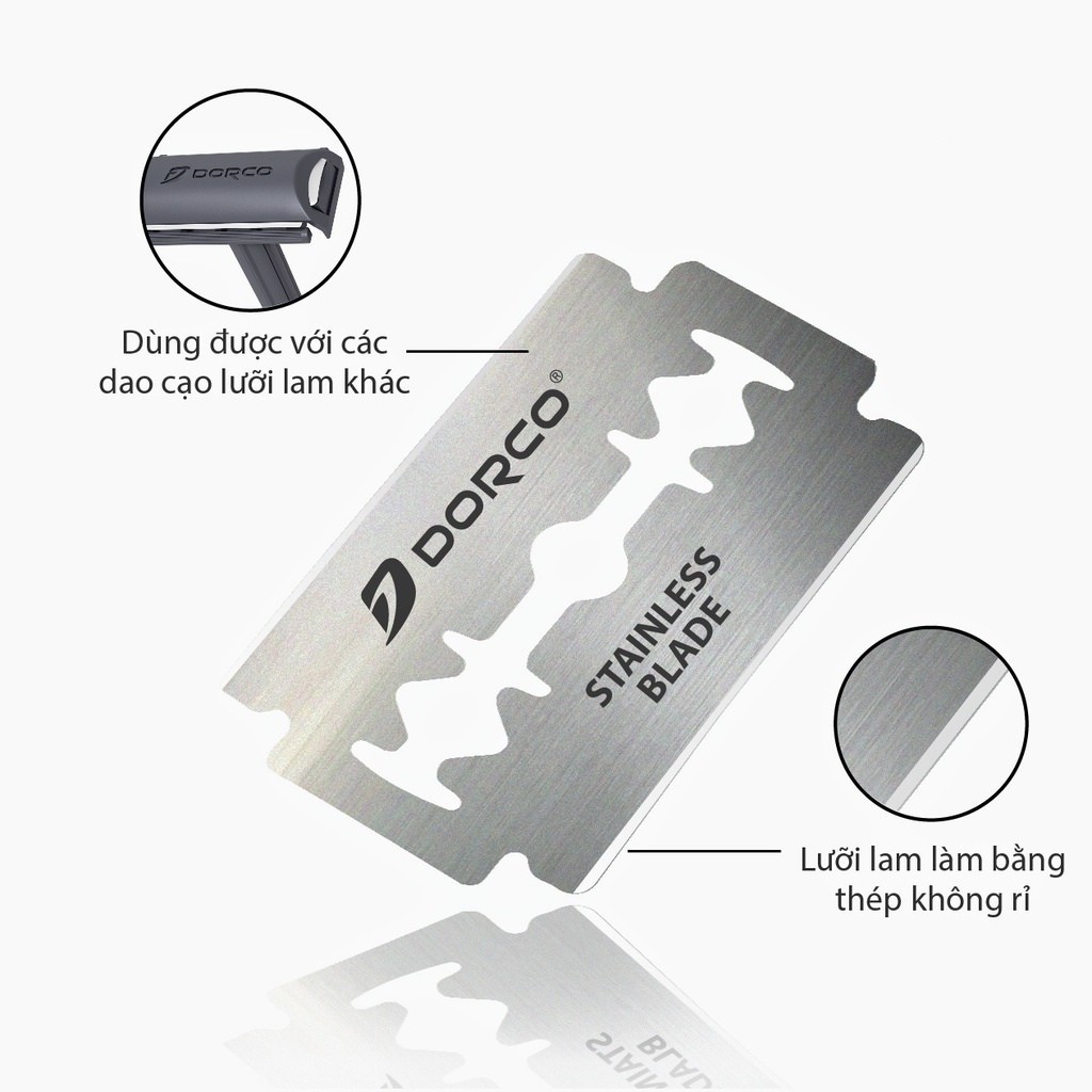 1 hộp dao lam dorco -st300