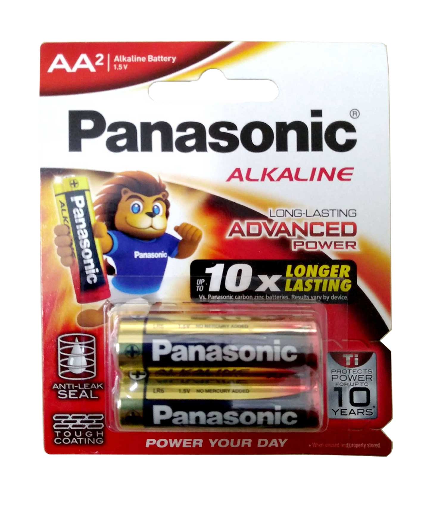 Pin panasonic lr6t/2b; pin aa 1.5v alkaline panasonic lr6t/2b advanced power made in thailand | vỉ 2 viên