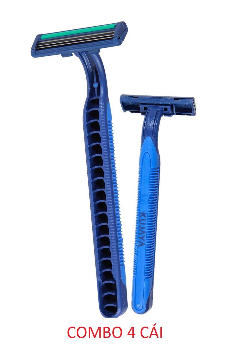 Bộ 4 Cây dao cạo râu ba lưỡi