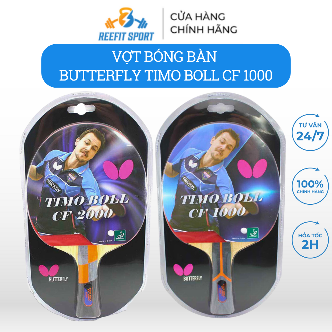 Vợt bóng bàn butterfly timo boll cf 1000