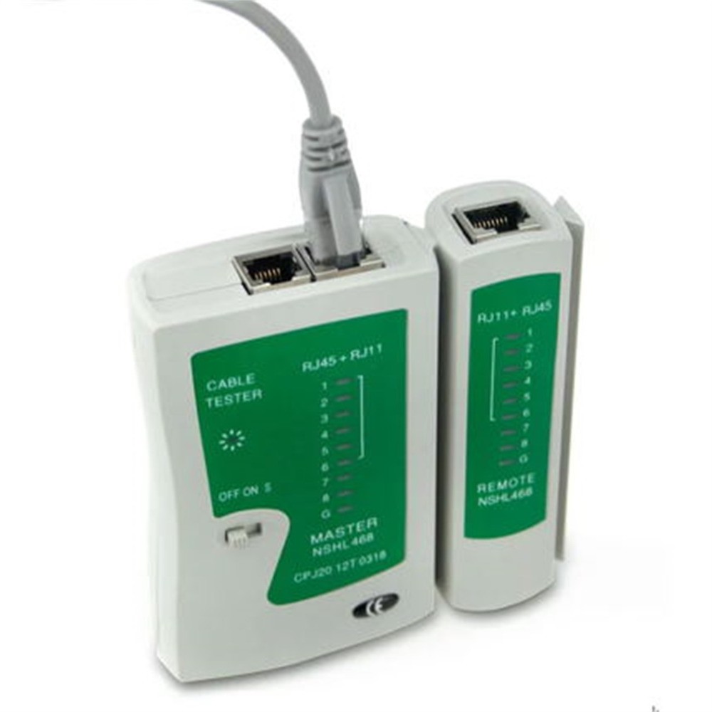 Bộ test cáp mạng đa năng RJ11/45 / Bộ kiểm tra mạng / Hộp test mạng RJ45