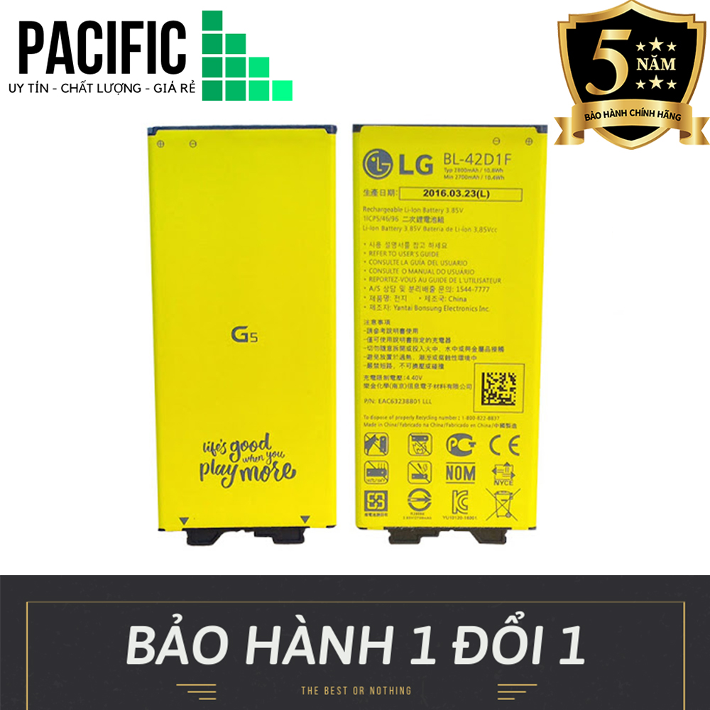 Pin Lg G5 Zin 100% Chính Hãng - Bảo Hành 1 Đổi 1