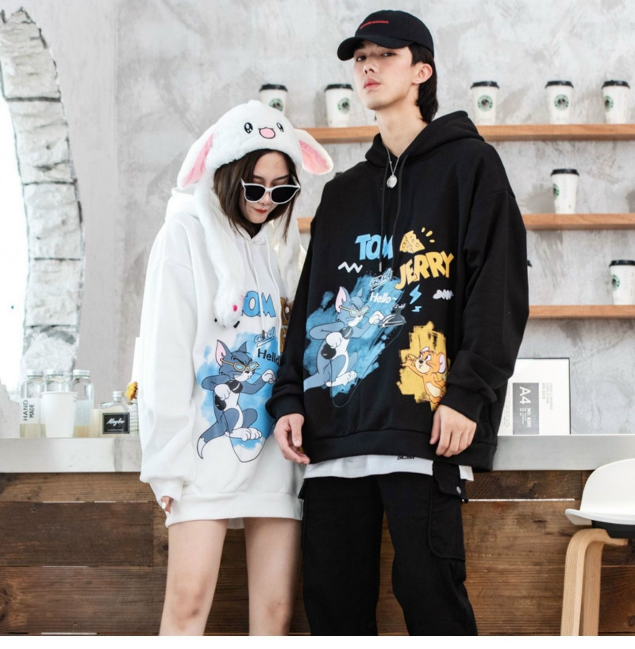 [HCM]áo khoác nỉáo khoác hoodieáo khoác nam nữ thời hiện đại phong cách lịch lãm